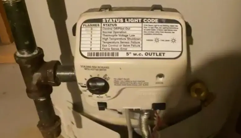 honeywell water heater pilot light problem