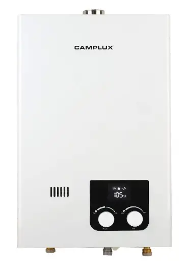 Camplux Tankless Water Heater, 2.64 GPM On Demand Instant Hot Water Heater