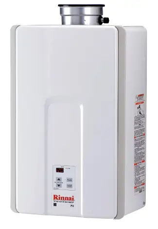 Rinnai V94iN Tankless Hot Water Heater, 9.8 GPM, Natural Gas, Indoor Installation