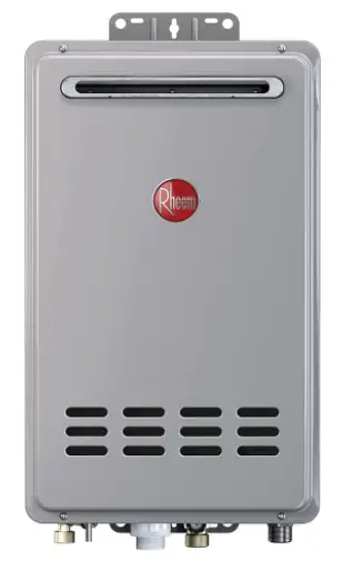 Rheem Tankless Outdoor Natural Gas Water Heater Non-Condensing 9.5 GPM