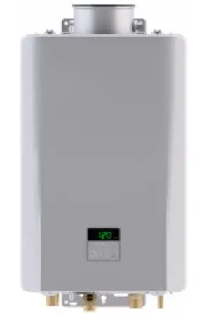Rinnai RE180iP Non-Condensing Propane Tankless Water Heater, Up to 6.9 GPM, Indoor Installation, 180,000 BTU