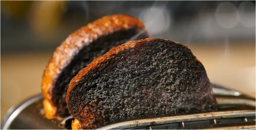 the reason why You may get a smell like burnt toast