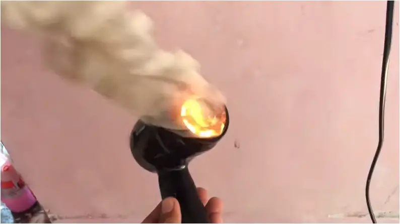 What Causes Hair Dryers To Catch On Fire