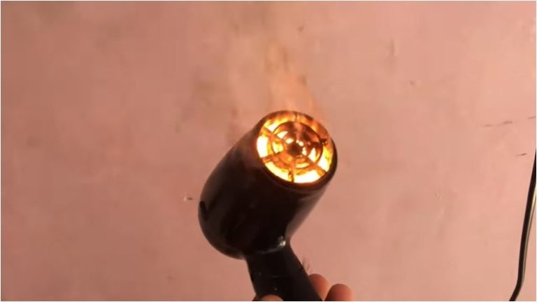 What To Do If Hair Dryer Catches On Fire?