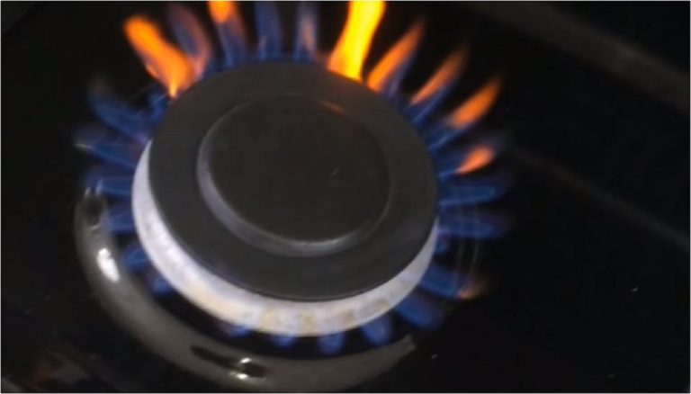 gas burner not lighting all the way around