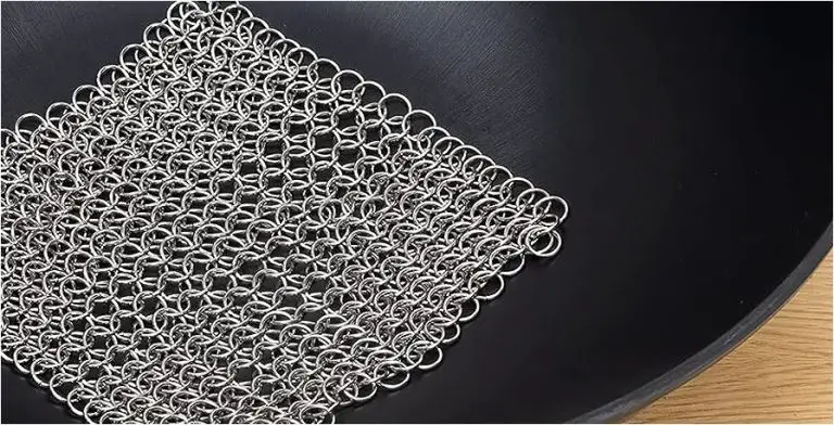 best chainmail scrubber for cast iron