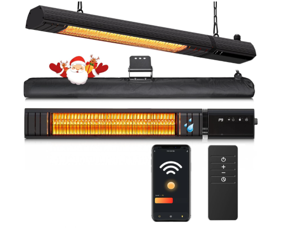 Ceiling Electric Outdoor Heater Wall-Mounted Hanging Patio