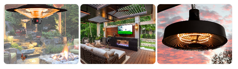 Outdoor Hanging Patio Heaters