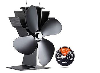 GALAFIRE Heat Powered Wood Stove Fan