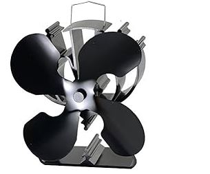 VODA 4-Blade Heat Powered Stove Fan