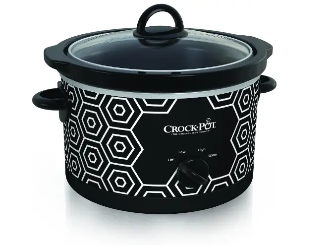 Crock-Pot 4.5 Quart Round Portable Slow Cooker and Food Warmer