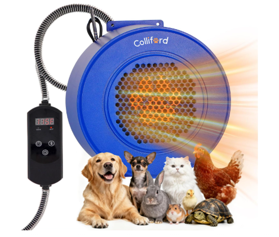 500W Dog House Heater with Thermostat