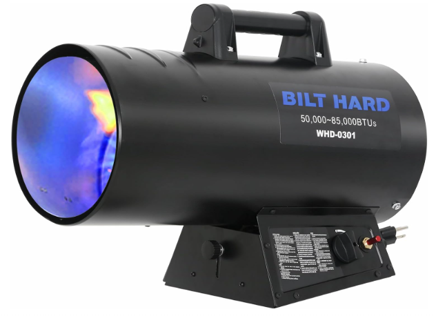 BILT HARD 85,000 BTU Forced Air Propane Heater