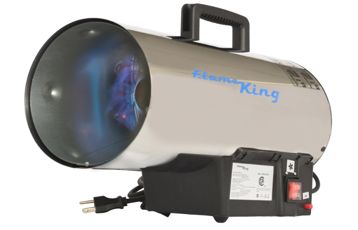 Flame King Portable Propane Forced Air Heater