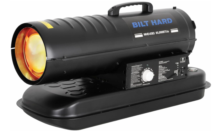 BILT HARD 85,000 BTU Forced Air Kerosene Diesel Heater
